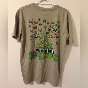 Ed Sheeran Mathematics Butterfly Concert Shirt Adult Size Large